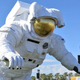 Illustration for article titled The Story Behind That Giant Astronaut Floating Around Coachella